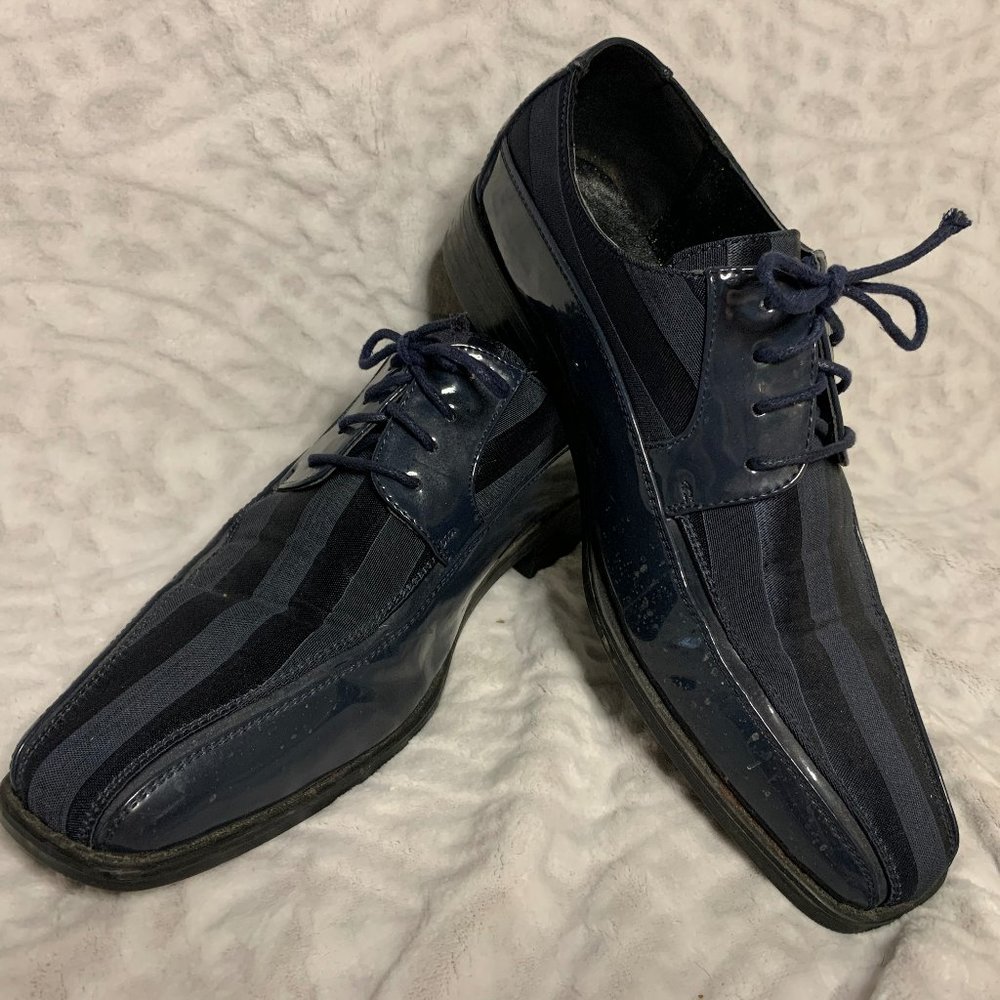 Viotti Men's Navy Blue Dress Shoe